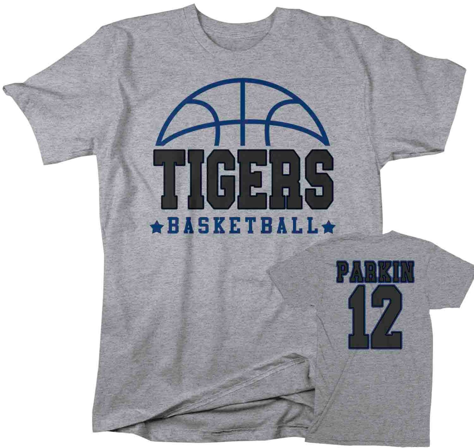 Men's Personalized Basketball T Shirt Custom Basketball Etsy