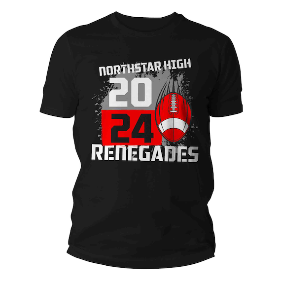 Men's Personalized Football T Shirt Custom Football Dad Shirt Personalized Football Mom Team TShirt Custom Unisex Shirts Gift Idea Player