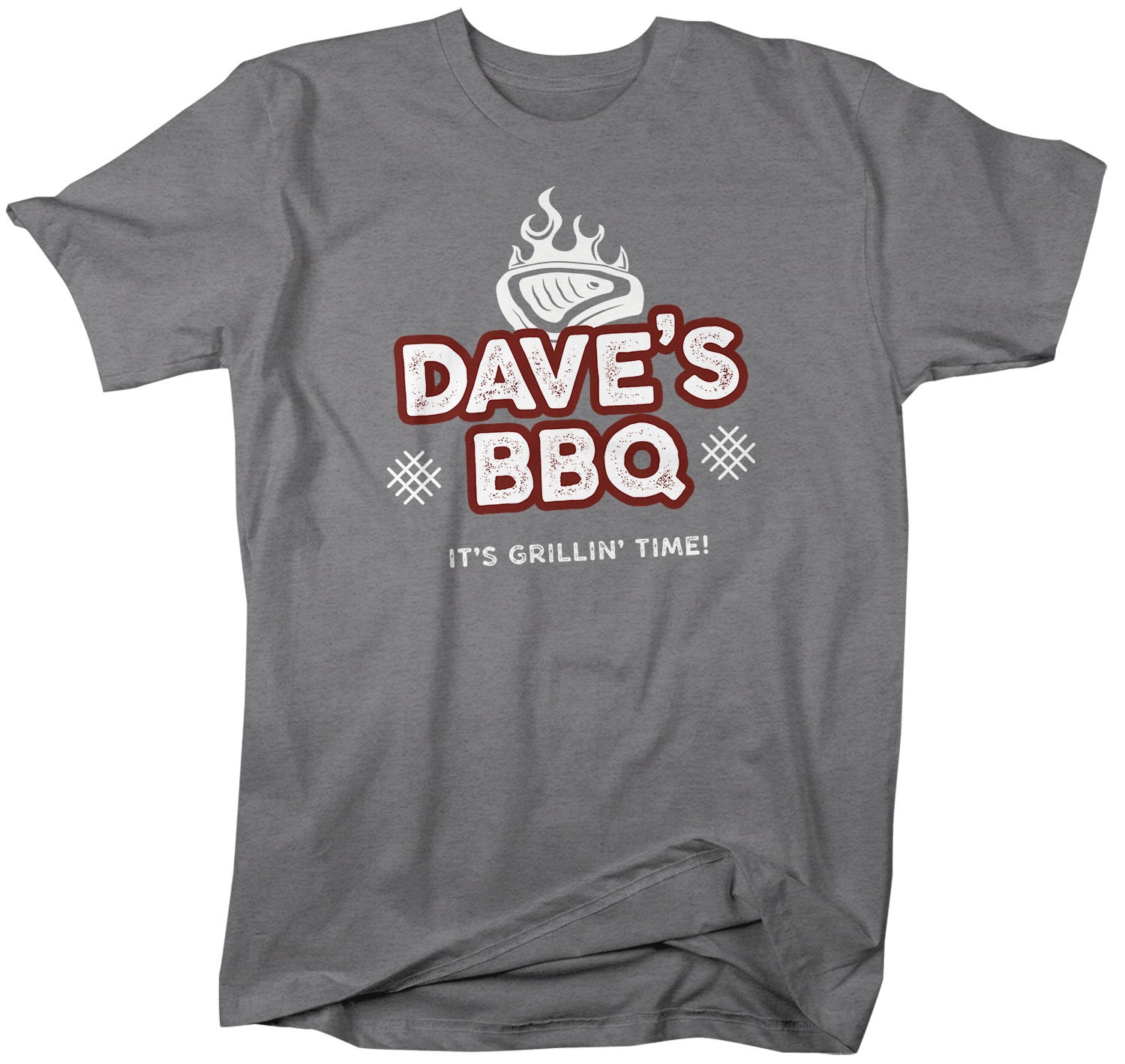 Men's Personalized BBQ T Shirt Custom BBQ Shirt | Etsy