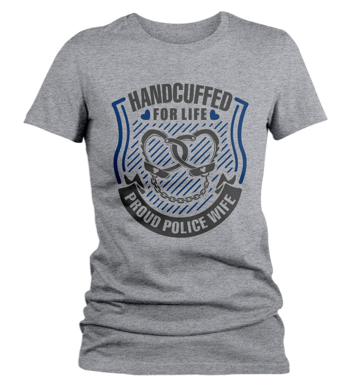 police wife t shirt