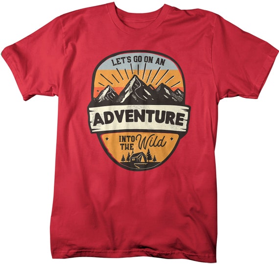 Camisa de aventura para hombre de playa Tent Graphic - Etsy