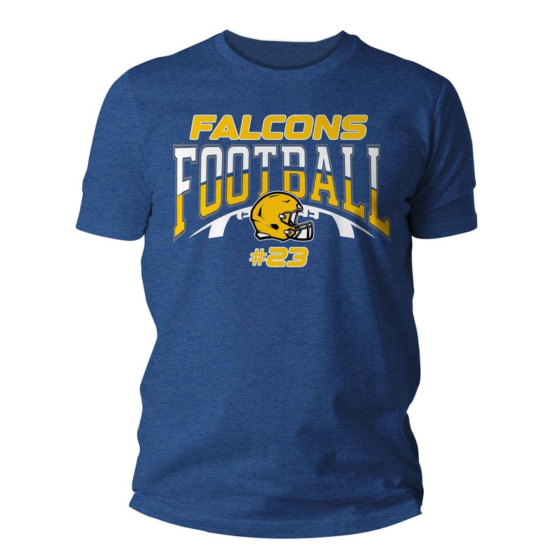Men's Personalized Football T Shirt Custom Football Dad Shirt Personalized Football Mom Team TShirt Custom Unisex Shirts Gift Idea image 9