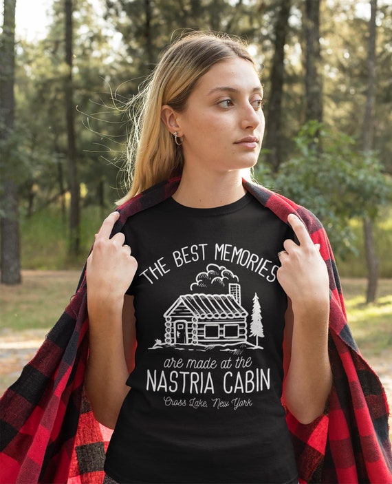 Women's  Personalized Cabin T Shirt Life Is Better At Cabin Shirts Custom Camp Shirt Camping T Shirts