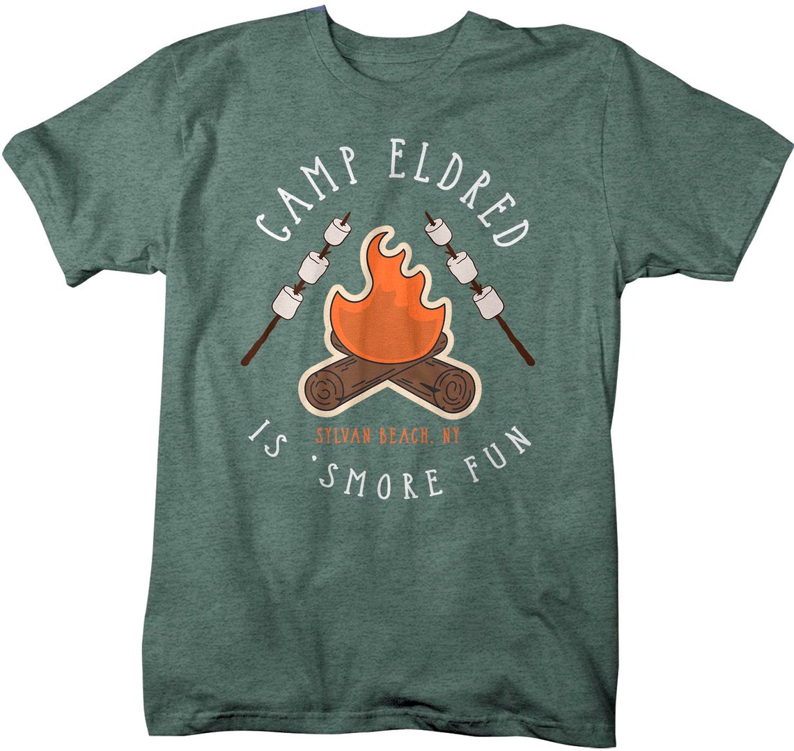 Men's Personalized Camp T Shirt Camp Shirt S'more Fun Etsy
