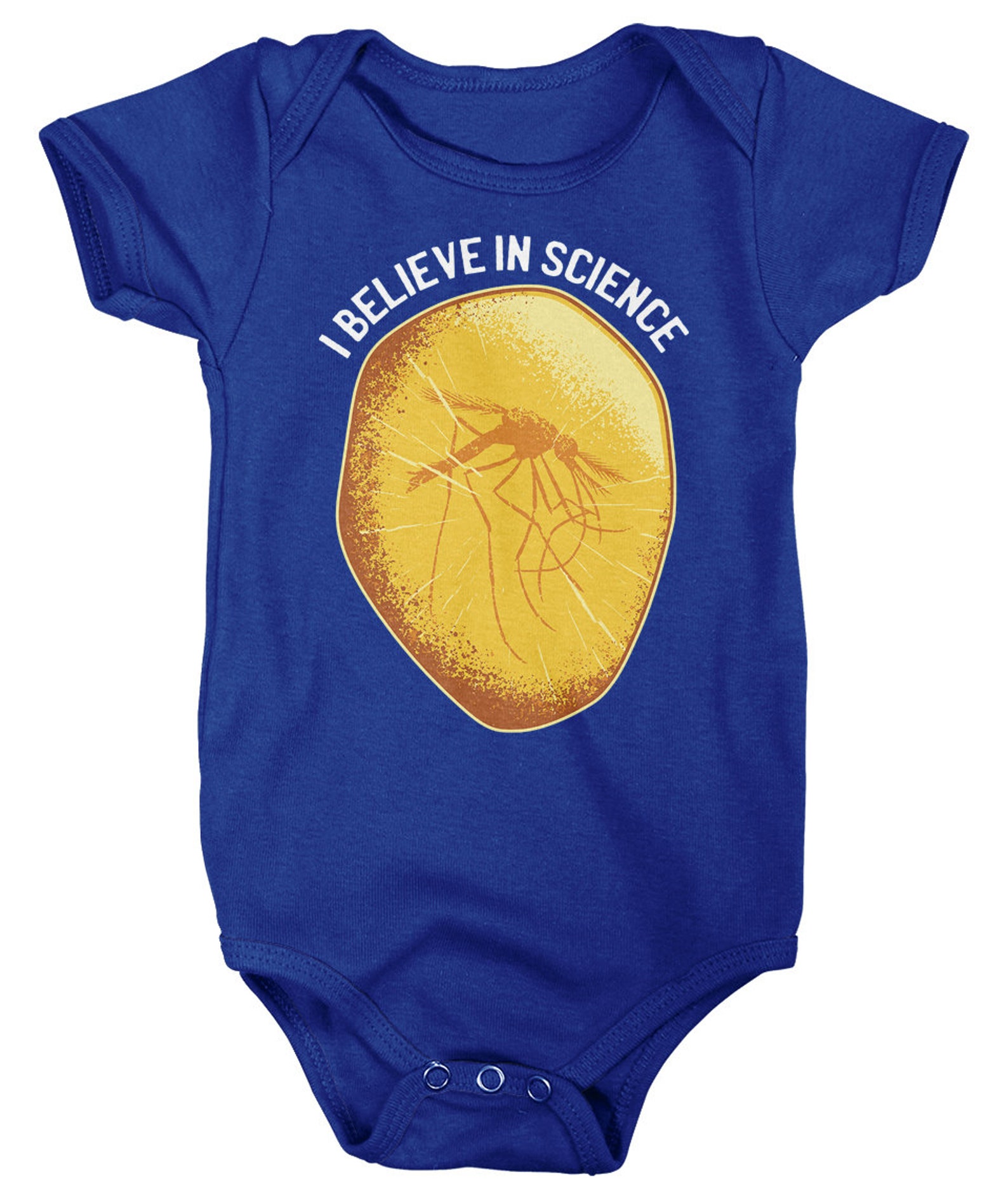 Baby Science Shirt Believe in Science Creeper One Piece Amber Etsy
