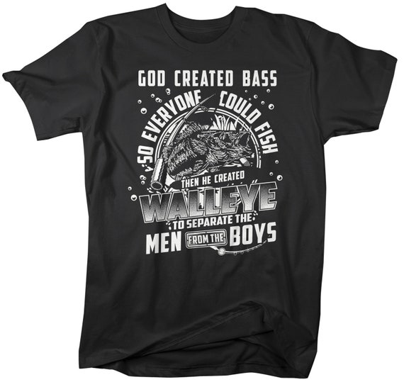 Mens Walleye - Separates The Men From The Boy Tshirt Mens Walleye - Separates The Men From The Boy Tshirt