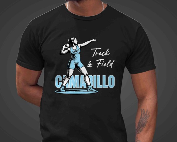 Men's Personalized Shot Put T Shirt Custom Female Shot Putter Dad Shirt Track Mom Athletic TShirt Field Thrower Ladies Unisex Gift Idea