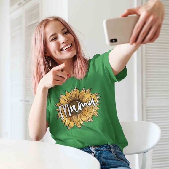 Unisex Sunflower Mama Shirt Vintage 