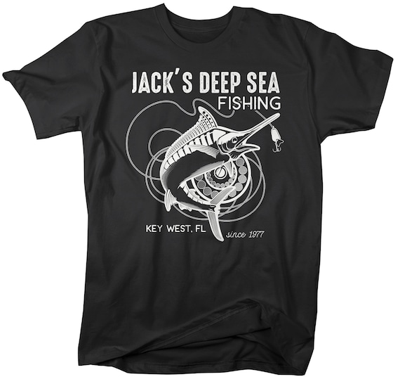 Custom T-Shirts for Jamaica Deep Sea Fishing - Shirt Design Ideas