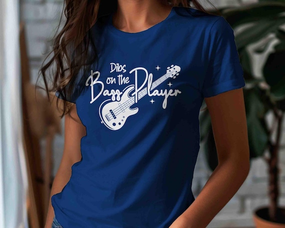 Men's Funny Band Shirt Dibs On Bass Player TShirt Cute Bass Guitar Wife Girlfriend Gift T Shirt Humor Bassist Shirt Gift Idea Unisex Tee