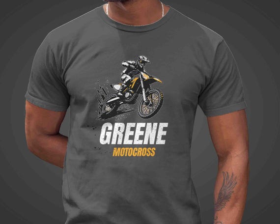 Men's Custom Motocross Shirt Personalized Dirt Bike Gift Player T Shirts Logo Racing Moto TShirt Race Moto X Mom Unisex For Men Women
