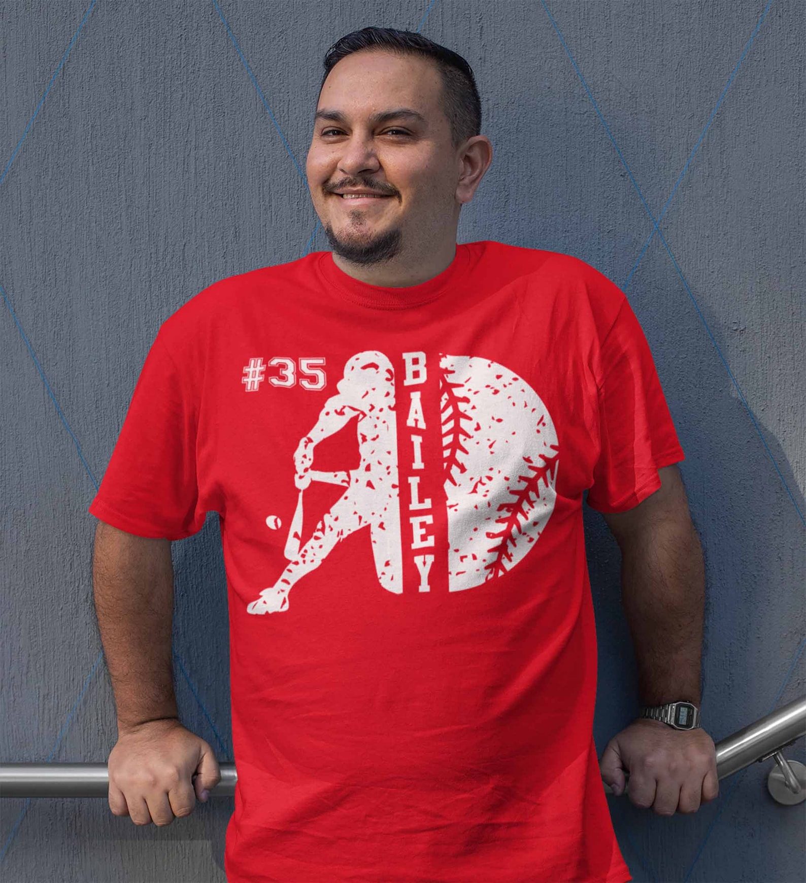 Men's Personalized Baseball T Shirt Custom Baseball Shirts Etsy