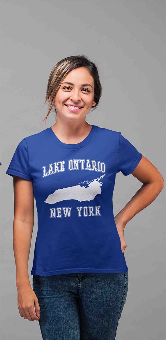 Women's Ontario Lake Shirt Boater T Shirt Fisherman Boating Fishing Great Lake Life Mother's Day Tee Gift For Her Ladies