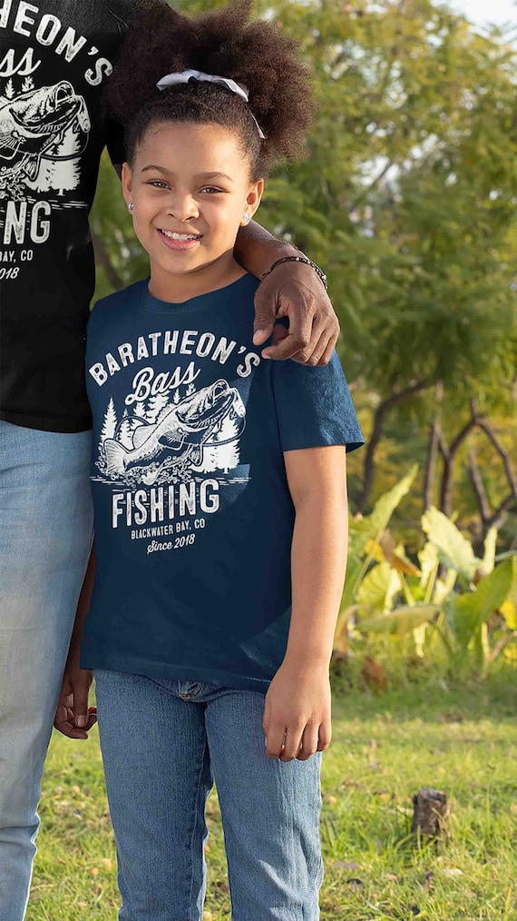 Kids Fishing T-shirt Fisherman Bass Fishing Tee Shirt Custom Personalized  Tournament Fish Trip Vacation Gift Unisex Boy's Girl's -  Canada