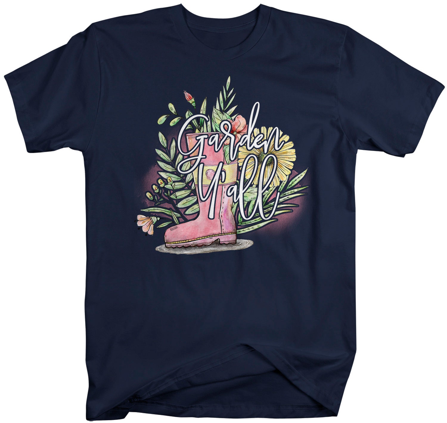 Men's Cute Gardening TShirt Garden Y'all Shirt From Etsy