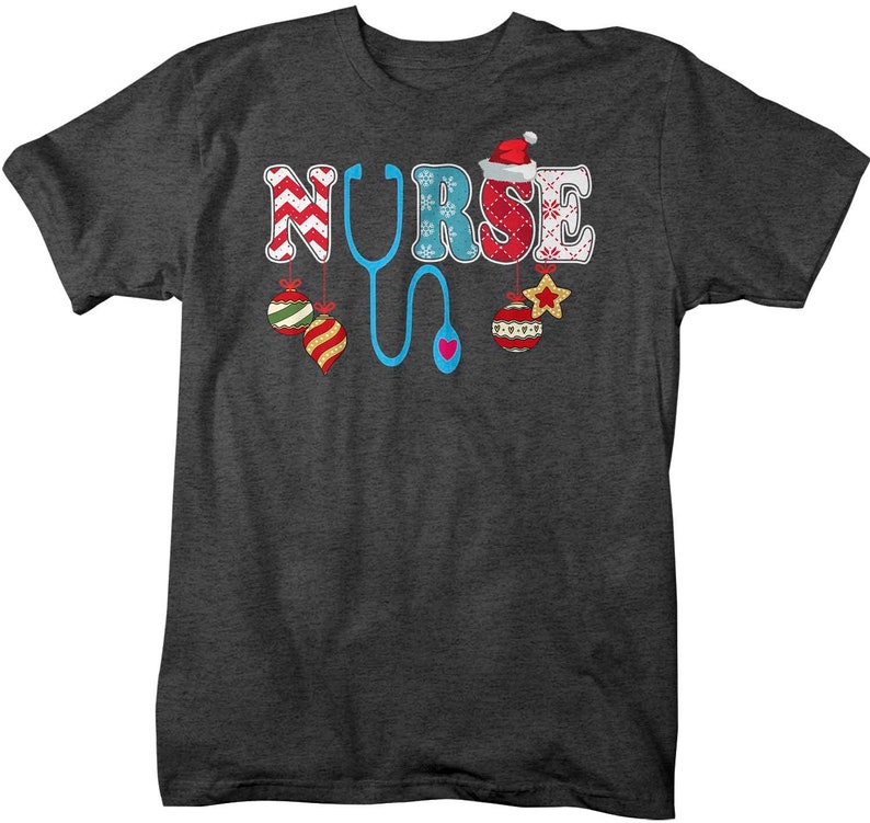 Men's Nurse Christmas T Shirt Cute Christmas Shirts - Etsy