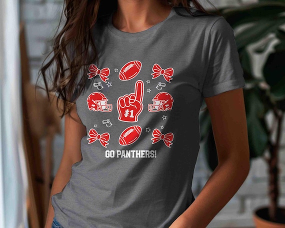 Men's Custom Football TShirt Personalized Football Mom Shirt Personalized Senior Mom Football Team Custom Her Unisex Gift Idea Ladies Tee