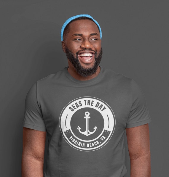 Men's Personalized Boater TShirt, Custom Boating Shirt Yacht Club Gift, Boat Gift LogoT Shirts Sailing Anchor TShirt Unisex Mans Gift Idea