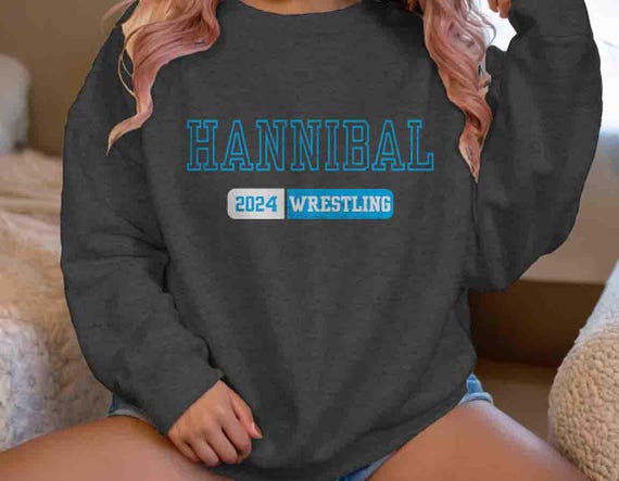 Men's Personalized Wrestling Crewneck Custom Wrestler Dad Athletic Logo Mascot Sweatshirt Personalized Team Customize Unisex Shirt Gift Idea