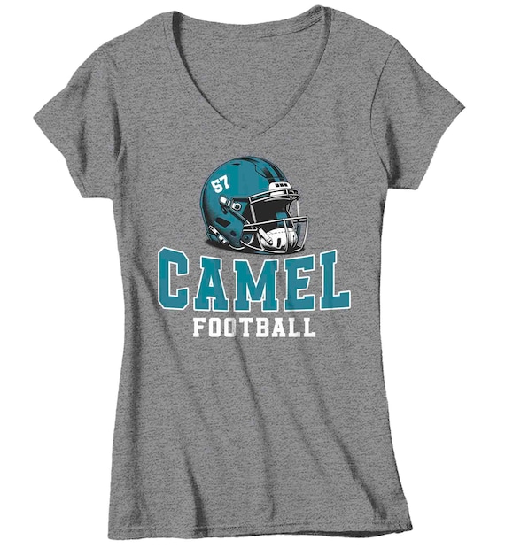 Women's Personalized Football T Shirt Custom Football Helmet Senior Shirt Personalized Football Mom Team Pride Custom Ladies Gift Idea