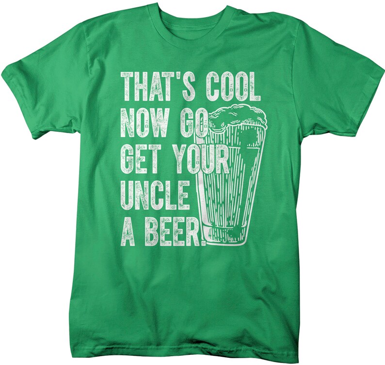 Men's Funny Uncle Tshirt Beer Shirts Get Uncle A Beer Etsy