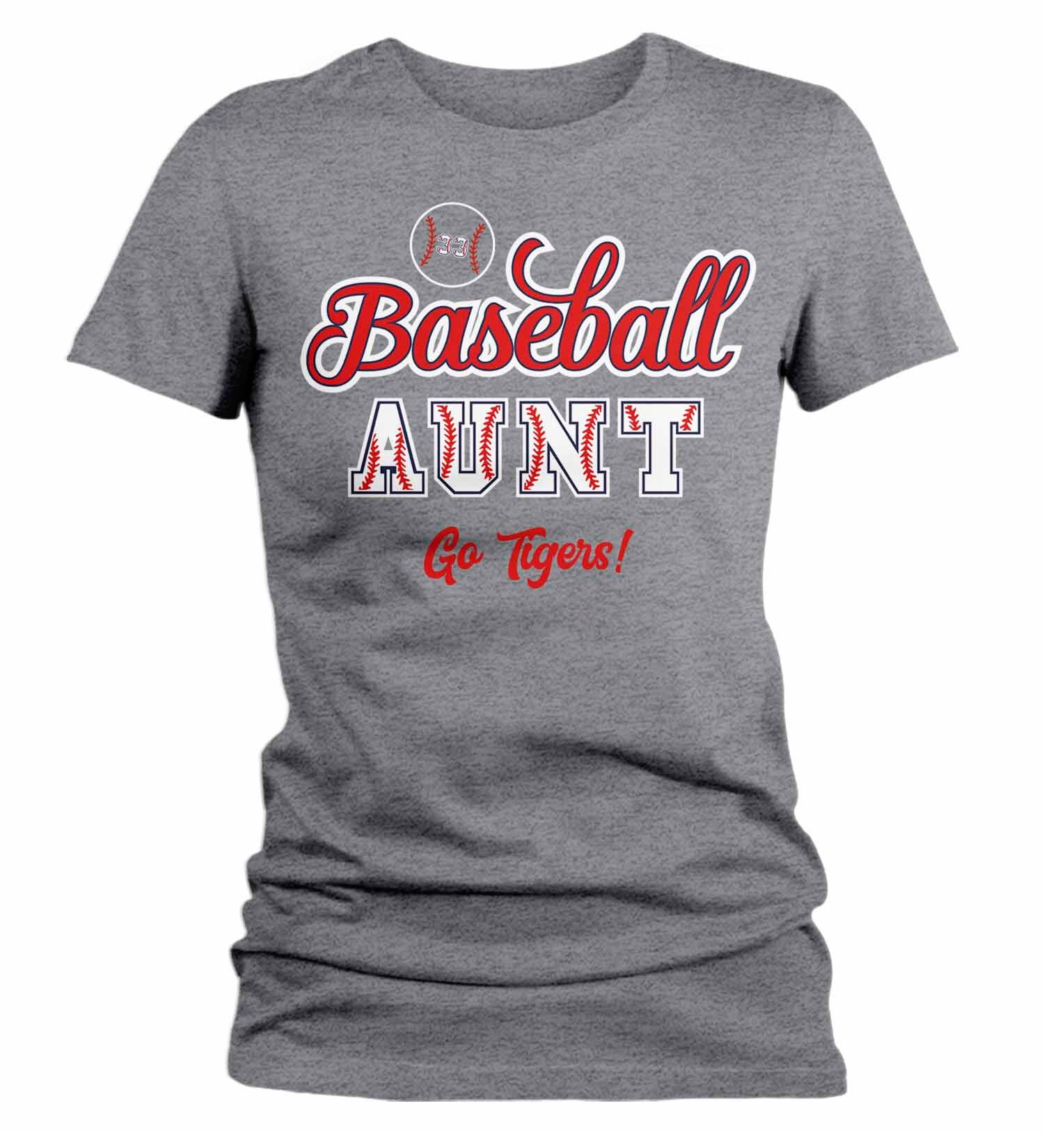 Women's Personalized Baseball T Shirt Custom Baseball Etsy
