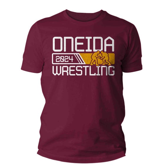 Men's Personalized Wrestling Shirts Custom Wrestler Dad Minimal Logo Team T-Shirt Personalized Team Custom TShirt Unisex Shirts Gift Idea