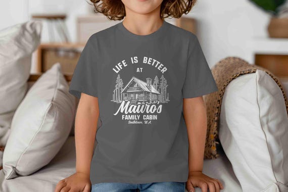 Men's Personalized Cabin T Shirt Life Is Better At Cabin Shirts Custom Camp Shirt Camping T Shirts Group Matching Tees Unisex Gift Idea Trip