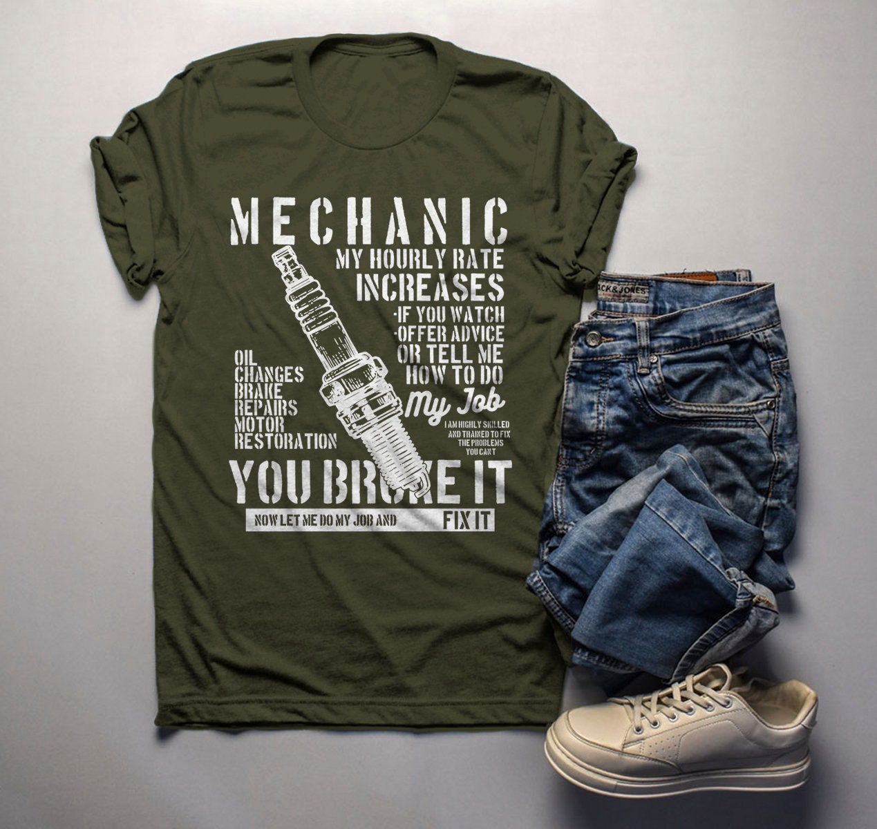 t shirt with rate