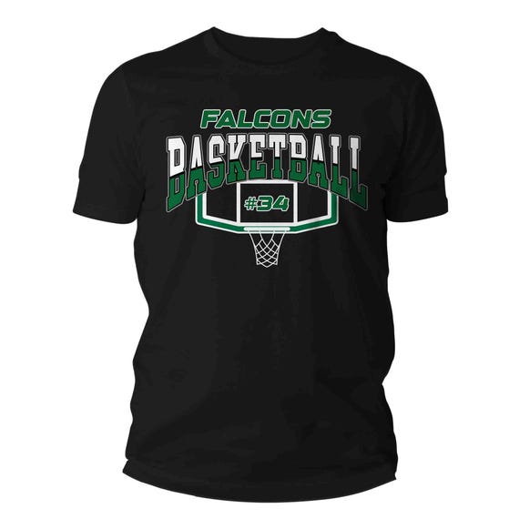 Men's Personalized Basketball T Shirt Custom Basketball Dad Shirt Personalized Hoop Backboard Mom Team Pride Custom Unisex Shirts Gift Idea