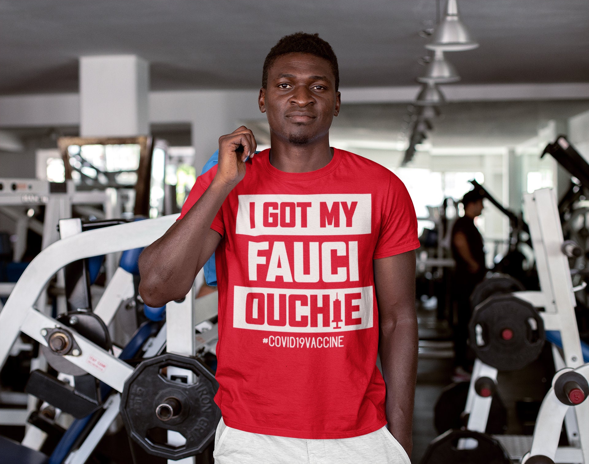 Men's Vaccine Shirt Fauci Ouchie T Shirt Vaccinate Tshirt ...