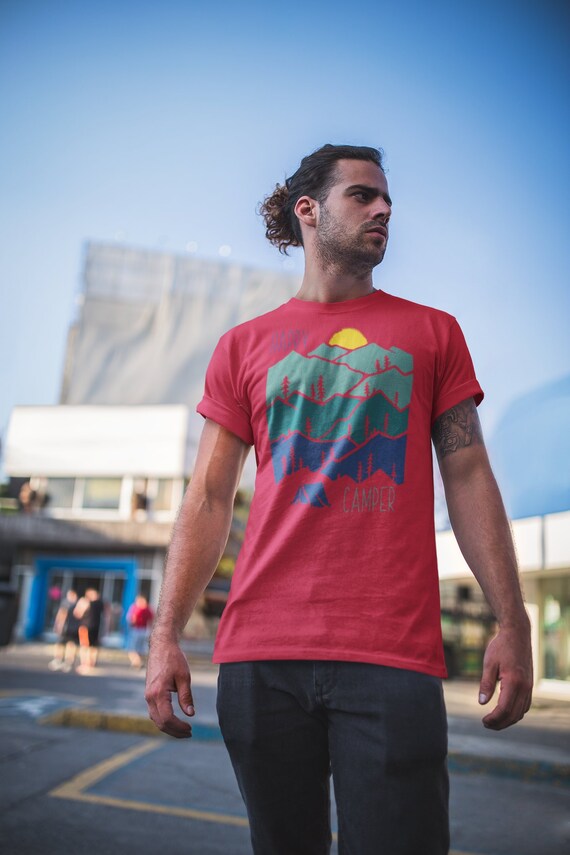T Shirt Sunset Shirts Camping Tee - Etsy