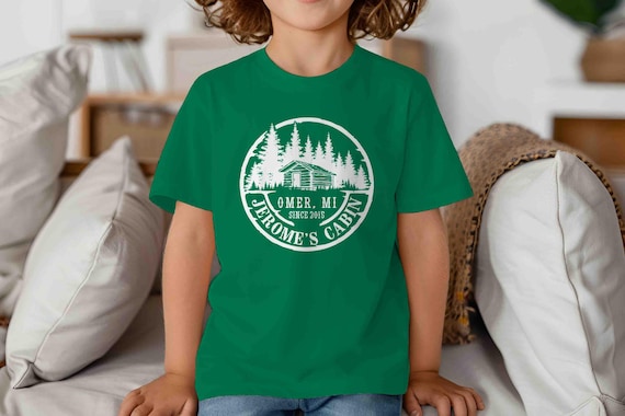 Kids Personalized Cabin T Shirt Life Is Better At Cabin Shirts Custom Camp Shirt Camping T Shirts Group Matching Tees Unisex Gift Idea Trip