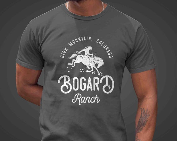 Men's Personalized Farm T Shirt Custom Cowboy Company Name Business Shirt Personalized Ranch Horse Farmer Logo Badge Homestead Gift Idea