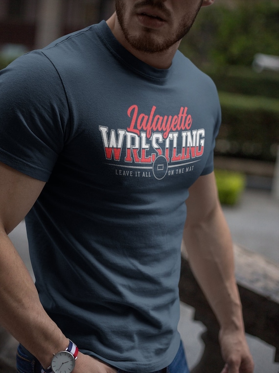 Men's Personalized Wrestling Shirt Custom Wrestling Dad Shirt Personalized Wrestling Papa Wrestler Gift Idea Custom Unisex Shirts