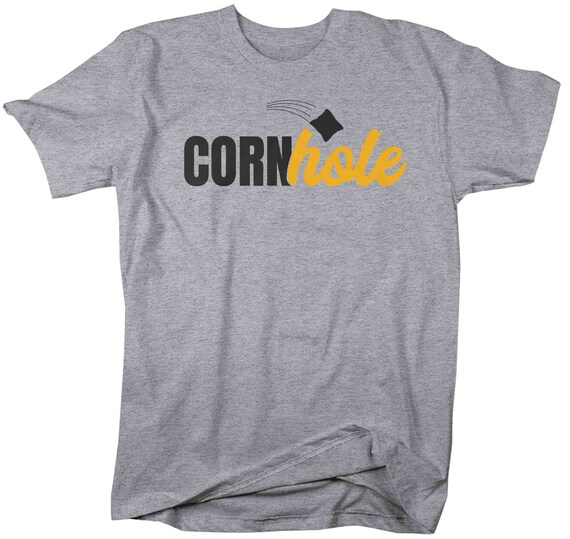 Men's Cornhole T Shirt Cornhole Bean Bag Shirt Corn Hole Toss Game Camp  Funny Gift Tee Unisex Man Tshirt Soft Graphic Tee -  Australia