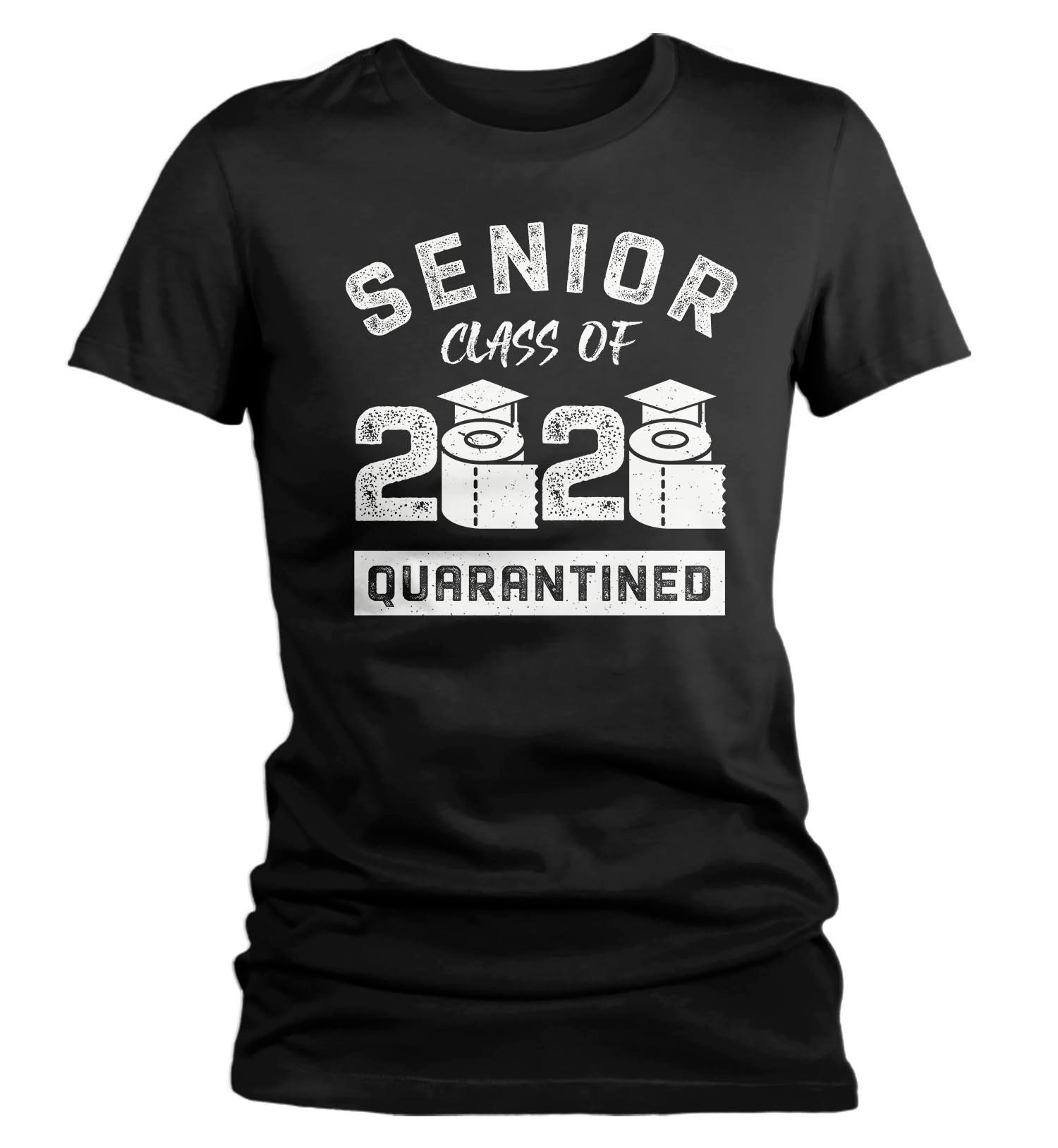 Women's Senior Class 2020 T Shirt Senior Quarantine Shirt | Etsy