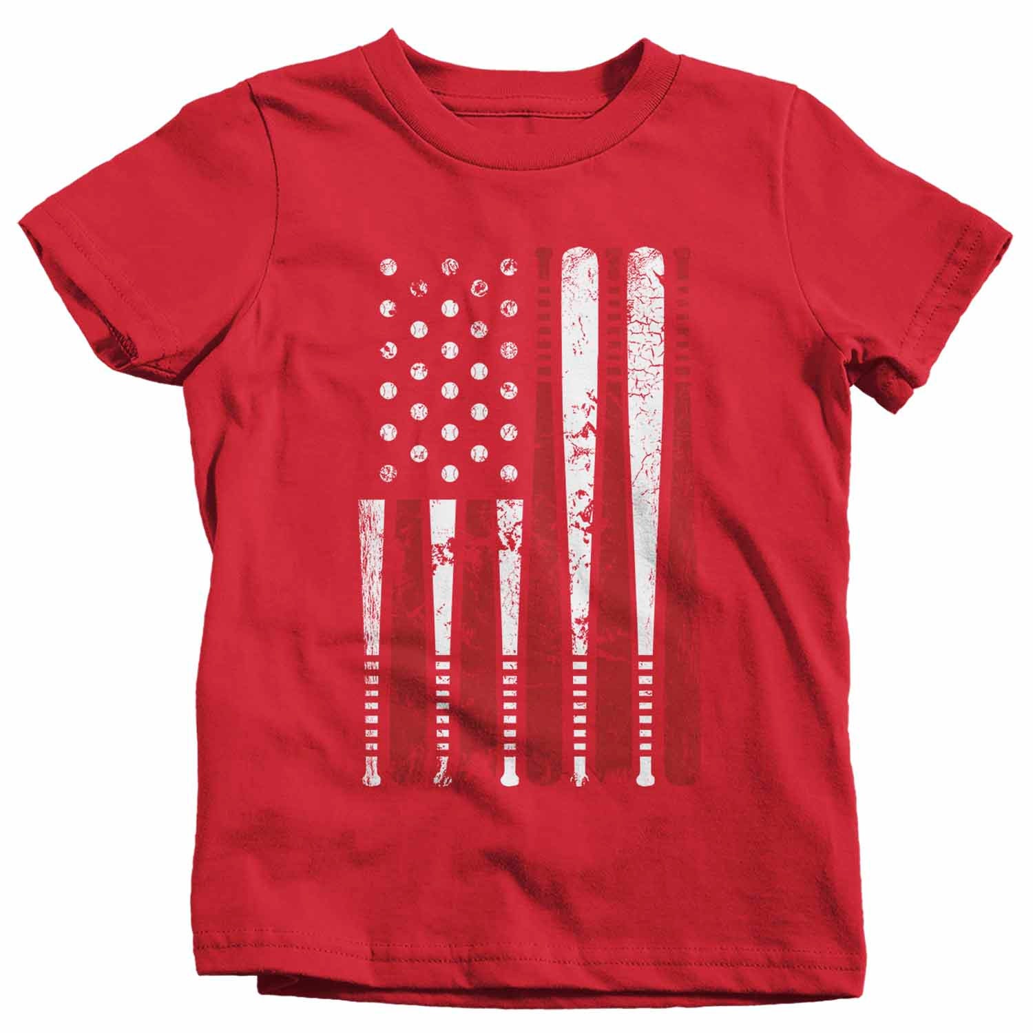 Baseball Bat American Flag - Patriot Nation Design