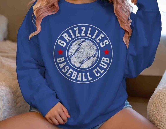 Men's Custom Baseball Sweatshirt Personalized Baseball Gift Crewneck Club Grunge Shirts Logo Team Baseball Dad Home Baseball Mom Unisex