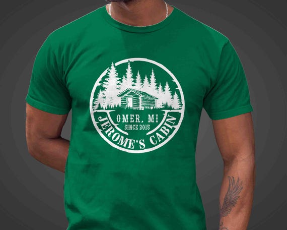 Men's Personalized Cabin T Shirt Life Is Better At Cabin Shirts Custom Camp Shirt Camping T Shirts Group Matching Tees Unisex Gift Idea Trip