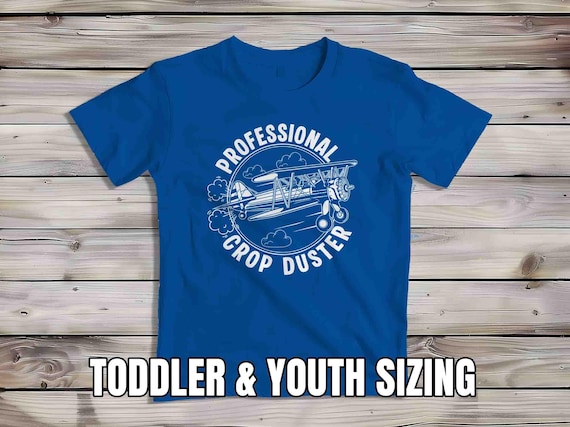 Kids Inappropriate Shirt Funny Crop Duster T Shirt Exchange Fart Joke Humor Gift Tee Professional Plane Shirts For Kids Children Offensive