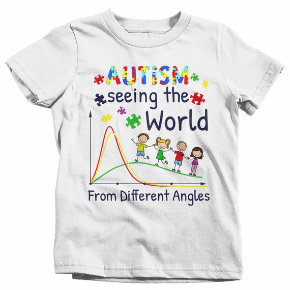 Autism Awareness Shirt Seeing World From Different Angles Autism Awareness Shirt Seeing World From Different Angles
