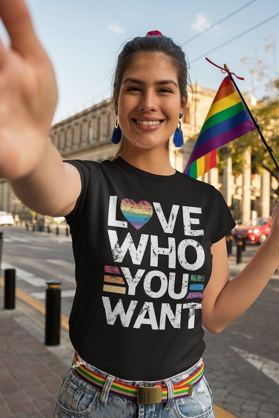 Camisa de aliado del orgullo para mujer camiseta LGBTQ camiseta de apoyo a quien quieras no odies camisas LGBT camiseta de apoyo Gay Trans para mujer Etsy Mexico