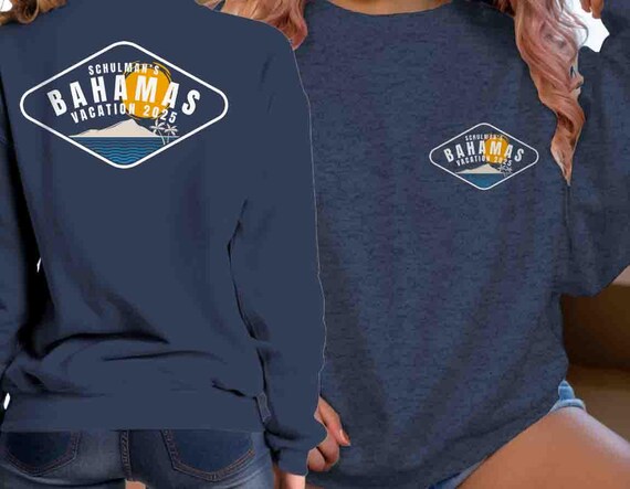 Men's Personalized Cruise Gift Custom Sweatshirt Boat Vacation Yacht Palm Tree Modern Sail Boater Vacation Unisex Mans Crewneck Idea
