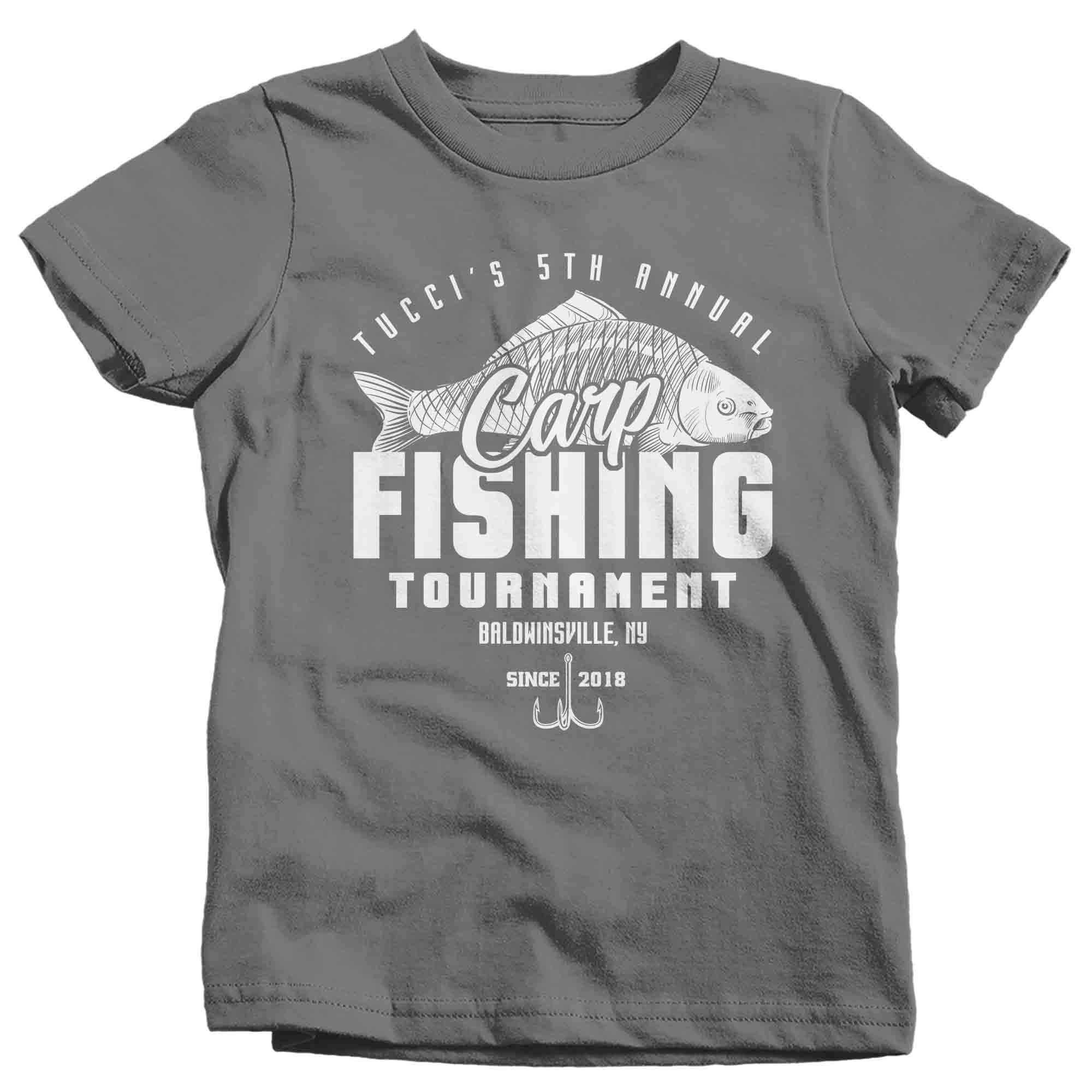 Kids Boys Girls Fly fishing T-Shirt Fisherman gift angling anglers