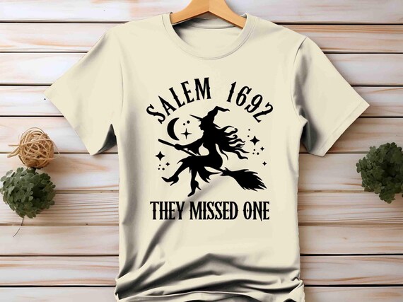 Unisex Witch Shirt Funny Halloween T Shirt 1692 Missed One Salem Tee Costume Witches Tshirt Wiccan Witches Tshirt Shirt Pagan Gift Woman