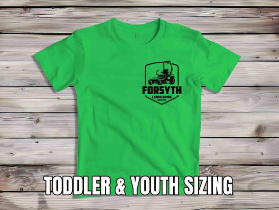 Kids Custom Lawn Care Shirt Personalized Lawn Mowing Zero Turn Tee Landscaper TShirt Lawn Mower T-Shirt Mows Lawns Custom Name Shirts Youth