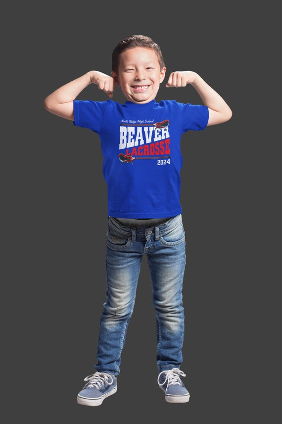 Kids Custom Lacrosse Player Shirt Personalized LAX Dad Shirt Grunge Support Team Sticks High School Team Tee Gift Idea Unisex Youth
