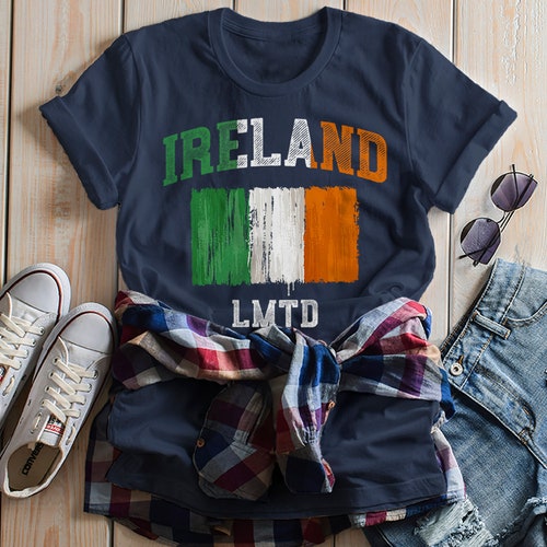 Ireland Tshirt Irish Heritage Tee Shirt St. Patrick's Day Etsy