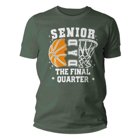 Men's Senior Dad Basketball Hooper Gift Hoops Shirt Men's Unisex Soft Player Tee Unisex Tshirt Man Hoops Baller For Him Bella Canvas Tee